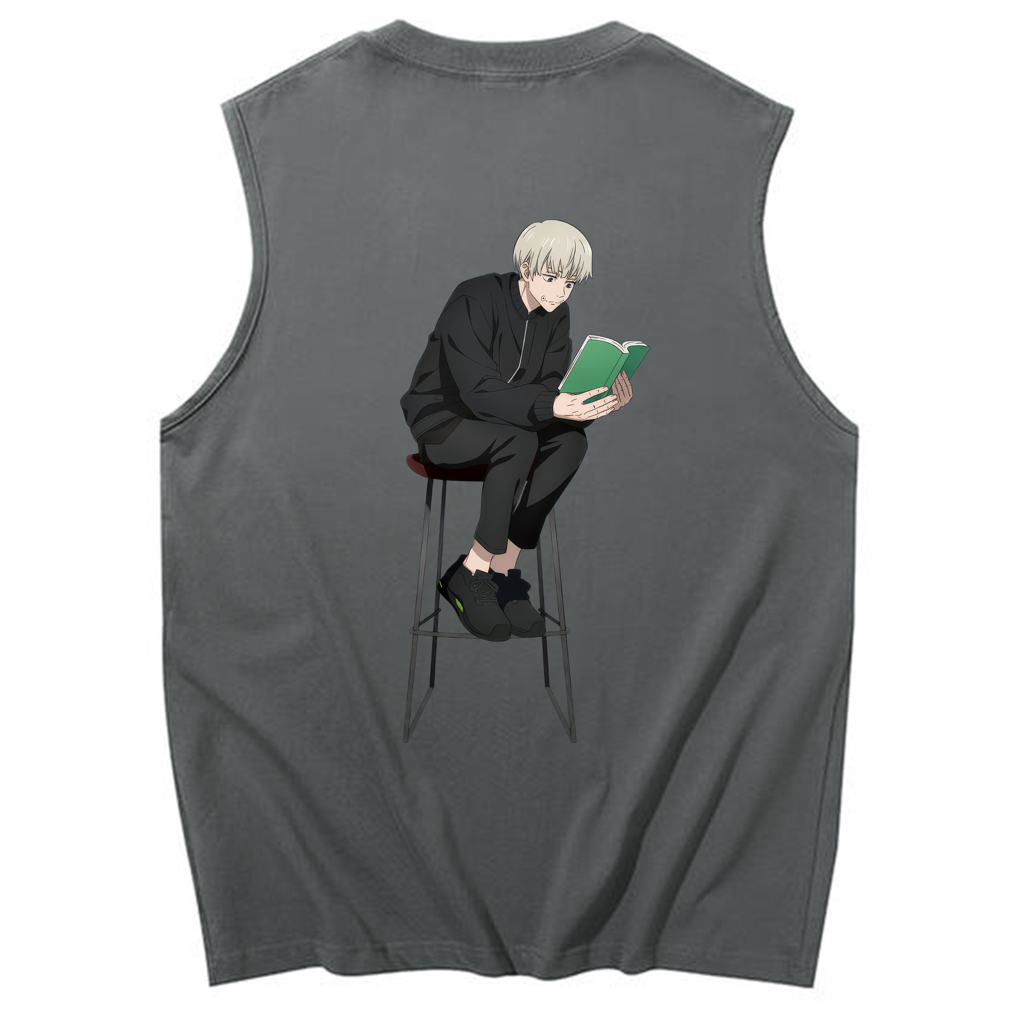 （画像用） 呪術廻戦 Jujutsu Kaisen コットン100％タンクトップ（背面プリント）